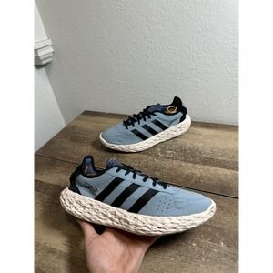 SAMPLE Adidas Zponge Running Shoes Tactile Blue IH0977 Mens Size 11 Rare